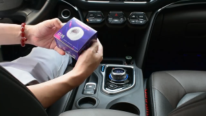 Đèn Led Gắn Trần Xe Ô Tô Đa Màu Nhấp Nháy Đèn DJ Sạc Pin Cổng USB