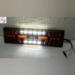Lampu Led Stoplamp Stop lamp Rem Sein Sen Belakang Variasi Mobil Canter Fuso Truk Truck 12-24 Volt