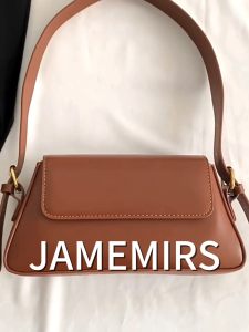 JameMirs กระเป๋าสะพายข้างผู้หญิงแฟชั่น เหมาะกับการเดินทางทำงาน กระเป๋าสะพายไหล่ แบรนด์เปิดร้านเอง ทนทาน gentlewoma กระเป๋า แฟชั่นสําหรับสตรี Bag model-100