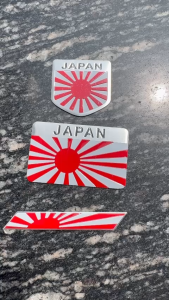 Miếng dán xe cờ nhật bản dán ô tô xe máy