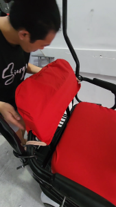 E-Trike Seat Cover & Back Cover Water Repellent