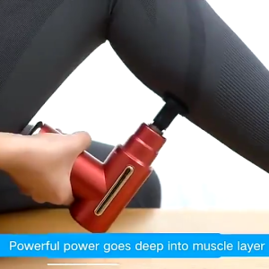 [COD]Alat Pijat Mini Fascial Gun Massage Gun/Alat Pijat Getar Deep Tissue Massage Gun/DEEP TISSUE MUSCLE MASSAGER GUN 4 in 1