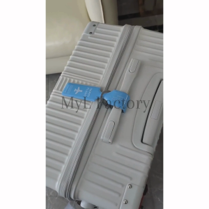 MyL Bag Luggage Tag tas troli perjalanan label anti hilang daftar identifikasi tag boarding pesawat tag bagasi gantungan koper travel pvc