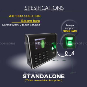 Solusi Sidik Jari P-207: Mesin Absen Sidik Jari yang Efisien