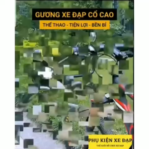 Gương Xe Đạp Thể Thao Chiếu Hậu Phản Quang Lớn 11cm Điều Chỉnh Uốn Dẻo Cho Xe Đạp Điện Xe Máy Điện PRO2 Cao Cấp