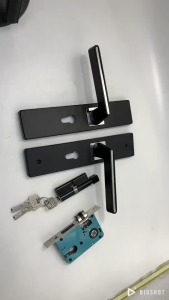 Door knobs For Main Door House Main door lock set Aluminium Alloy Mute Interior Door Handle Locks Set Lock Doorknob Bedroom Door Lock Main Door lock Door knob