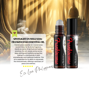 Eco Love Philippines - FRANKINCENSE Pre-Diluted Essential Oil Roller Bottles | 10ml Aromatherapy On-The-Go