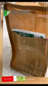 Túi lưới quai xách đa năng đựng đồ dùng cá nhân du lịch đi biển tiện lợi kích thước 40cm x 40cm x 20cm