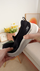 [Lazada Exclusive] Skechers Women GOwalk Flex Sabella Walking Shoes - 124826-BKMT Air-Cooled Goga Mat Kasut Sneaker Casual Perempuan SALE