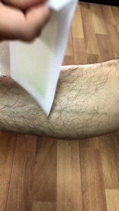 10pcs Hair Removal Wax Strips Papers Calf Underarm Arm Hair Removal Wax Depilatory Facial Body Arms Legs Underarm Disposable Pape Strips