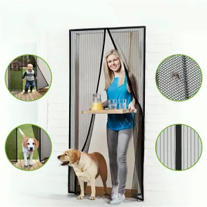 Tirai Magnet Anti Nyamuk/Tirai Anti Nyamuk  Lindungi Ruangan Tirai Magnet Mesh Anti Nyamuk