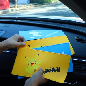 Car Dashboard Anti-Slip Rubber Pad 27cm x 15.5cm Universal Extra Large Size Non-Slip Mat for Phones Sunglasses Keys