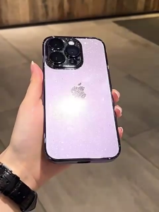 เหมาะสำหรับ 14Promax ใหม่เปลือกแข็งโปร่งใส iPhone14pro พร้อมฟิล์มเลนส์การชุบด้วยไฟฟ้าระดับไฮเอนด์ 15p13 12 11 ง่าย