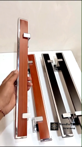 Handle pintu rumah minimalis estetik mewah panjang 60 cm 45 cm 35 cm Gagang pintu rumah Pegangan pintu rumah murah terbaru hitam