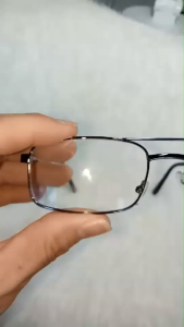 NEW - FREE CASE - Kacamata Plus Rabun Dekat - Frame Besi Warna Hitam - (+)1.00 SAMPAI (+)3.00 - Cocok Untuk Pria Dan Wanita - Gaya Kekinian Terbaru Bestseller