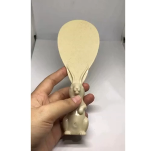 [HÀNG CÓ SẴN]Muỗng(vá)xới cơm-Muỗng múc cơm hình thỏ cầm tay((18cm)