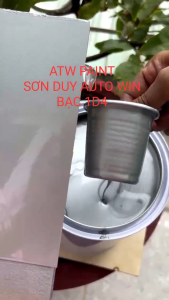 Màu bạc 1D4 toyota fortuner 2009 2017 - Sơn auto lacquer 1k - Lon 500g