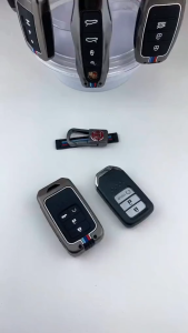 Ốp Bảo Vệ Chìa Khóa Xe Honda Civic City CRV HRV Brio Accord Hợp Kim Kẽm Cao Cấp khaihuyauto