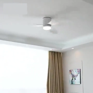 6 Speed Ceiling Fan With Light Strong Wind Wall Fan Mobile Phone Control Kipas Siling Strong Wind Cooling Fan 3-Color Light Suitable For Living Room Bedroom Dining Room