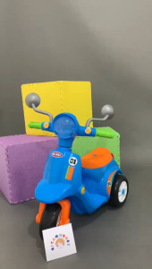 Mainan Anak Motoran MINI BIKE 691 SHP TOYS - Maenan Motoran Vespa Skuter Gemas Untuk Kado