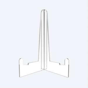 Transparent Plastic Display Stand Portable Foldable Shell Case Photocard Toploader Display Stand