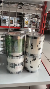 Lid Seal Cup Polos Daun Karakter Buah