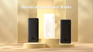 Baseus Airpow 10000mAh/20000mAh/30000mAh Power Bank Fast Charge Powerbank For Phone External Power
