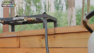 Portable Gas Stove Single/Double Burner Heavy Duty Table Top Flame Stove With Regulator High Power Cooking Stove Gas Stove Home High Temperature Resistant Easy to Clean Liquefied Gas Stove For Outdoor Indoor Kitchen Camping Stalls