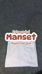 Manset Baju Polos Wanita Lengan Panjang Bahan Rayon Premium