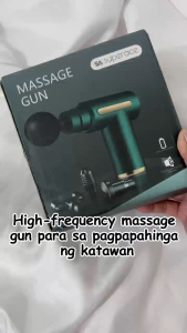 Mini Massager Gun Relax Muscle Vertebral Massager High Frequency Vibration Fascia Gun Portable Massager