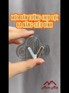 Móc dán tường hình đám mây hình hươu móc giữ phích cắm điện decor tiện lợi dễ dán chịu lực tốt - J182
