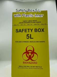 SAFETY BOX LIMBAH MEDIS BIOHAZARD 12.5 LITER