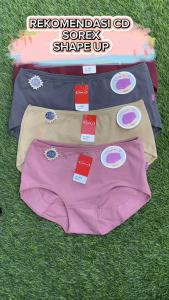 Sorex 9075 | Celana Dalam Wanita Lusinan Grosir | Celana Dalam Wanita Sorex Bahan Katun | Cd Shape Up