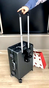 SOFTHOME Luggage Large Capacity front opening suitcase drop-proof luggage 20/24 inch suitcase