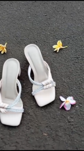 ESTELLA OFFICIAL STORE Sandal Heels Wanita Kekinian