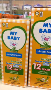 My Baby Minyak Telon Plus Longer Protection [60 mL] 60ml 12 JAM