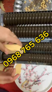 Máy vo viên tinh bột nghệ mật ong hình cầu