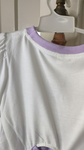 Setelan Anak Perempuan Import Variasi LOVE Dada Pita Besar Karet Rok Mini Renda Size Tanggung