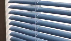 REALM มู่ลี่หน้าต่าง มู่ลี่อลูมิเนียม มู่ลี่กันแสง ใบขนาด 25 มม หนา 0.18 มม สูง 130ซม./200ซม. สีเทาอ่อน