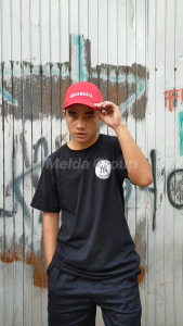 TOPI BISBOLL BORDIR INDONESIA CASUAL PRIA DAN WANITA