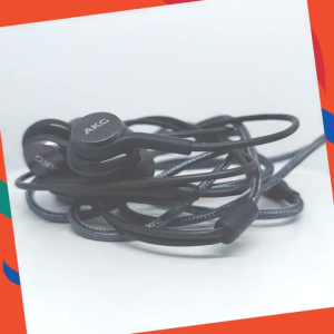 HEADSET - HANDSFREE - EARPHONE AKG S10+ S10 PLUS JACK AUDIO 3.5MM MEGABASS EXTRABASS STEREO PACKINGAN IMPORT