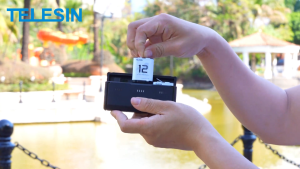 TELESIN Stamina Enduro Battery Fast Charger Box Charging Storage Case for GoPro HERO 13 12 11 10 9 BLACK