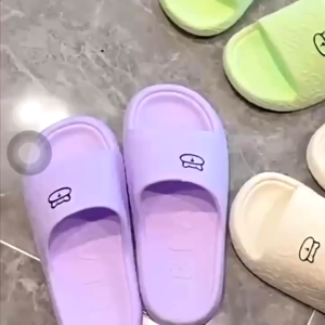 GS nonslip embossed Bear indoor slipper #FT410