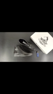 WOLF golden hitam sepatu kulit kerja kasual ngantor nongkrong formal termurah berkualitas