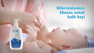 Pure Bb Baby Wash 2 In 1 Bath 2 Fruity & Freshy | Purebb Sabun & Shampo Bayi - Tanpa SLS & Paraben (230ml)