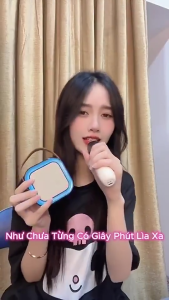 Loa Karaoke Mini K12 Di Động Không Dây Dành Cho Trẻ Em - Loa Bluetooth Mini Micro Nhà Hát KTV Âm Thanh Thẻ Ngoài Trời Loa Siêu Trầm Âm Nhạc