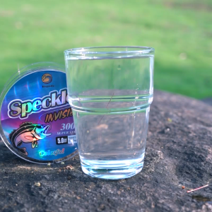 Senar Pancing Nilon Spot Warna Tak Terlihat 300m Halus Lembut Kuat Memancing Max 21kg Benang Speckle Hijau Biru