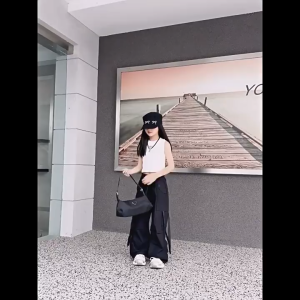 Beryl kids🌸กางเกงคาร์โก้เด็ก🎀กางเกงขากว้าง ขายาว ฮิปฮอป แฟชั่น ลำลองบางหลวม สไตล์เกาหลี ฤดูร้อน