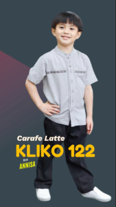 BAJU STELAN ANAK LAKI-LAKI SEPLY KLIKO 122 CARAFE LATTE