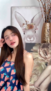 ชุดนอนน่ารักผู้หญิงเกาหลี ซาติน อวบชุดนอนสายเดี่ยวผู้หญิง พร้อมกางเกงขาสั้น ลายน่ารักๆ ผ้านุ่มใส่สบาย เย็น S366